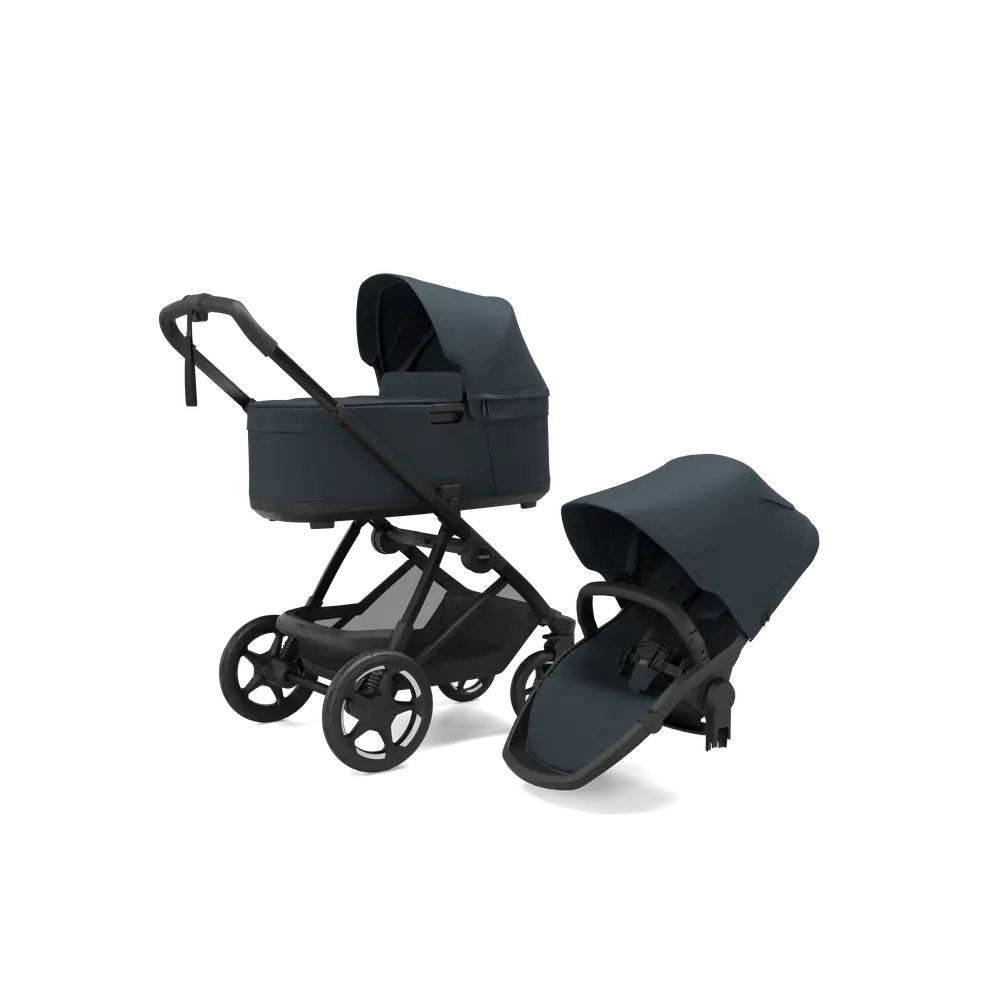 Thule Charm 2-in-1 duovagn, darkest blue