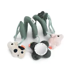 Aktivitetsspiral Tiny Farm - Grön | Leksaker - Babyleksaker - Aktivitetsleksaker | BabyMode