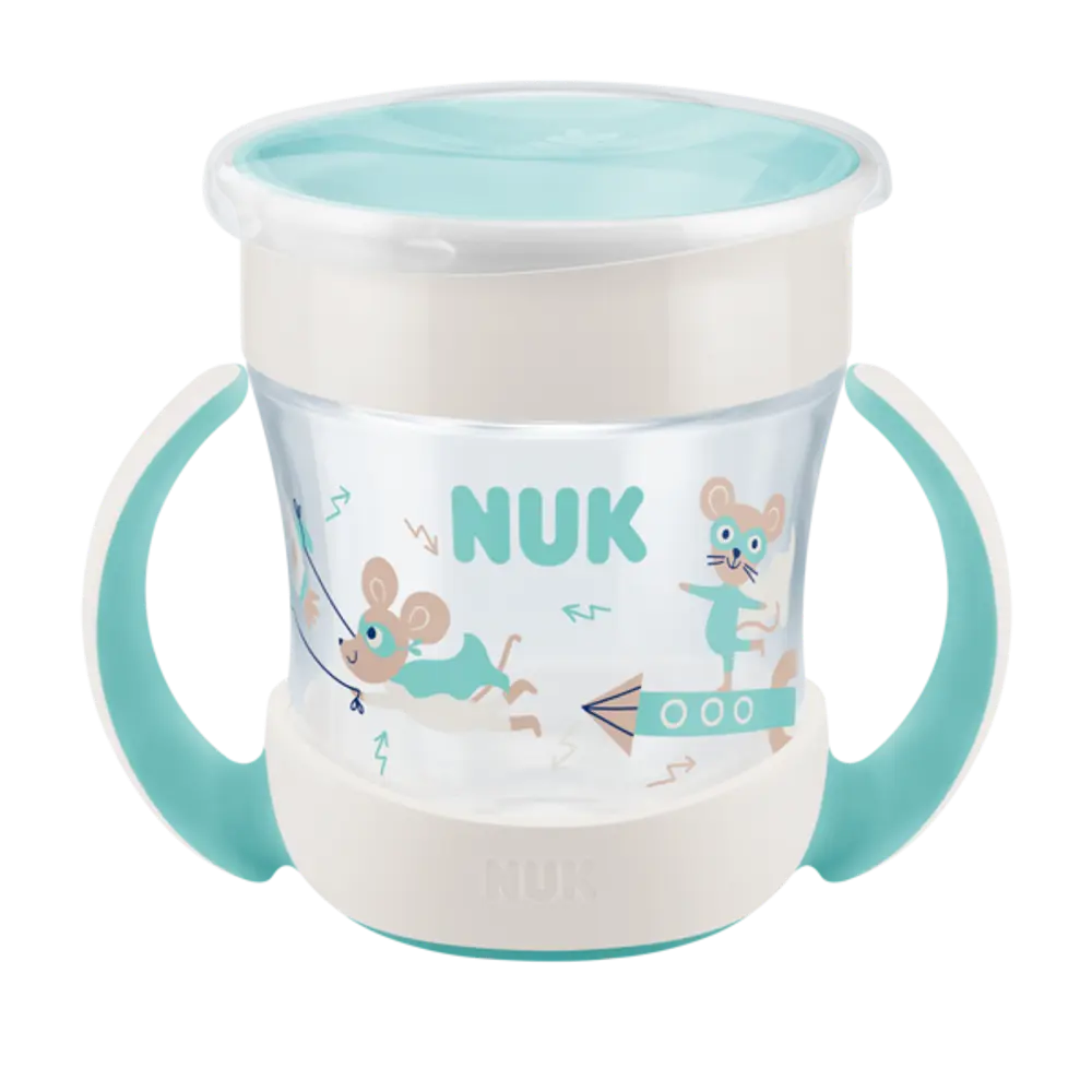 Evolution Mini Magic Mugg - Turkos | Baby & Barn - Äta - Träningsmuggar & flaskor | BabyMode