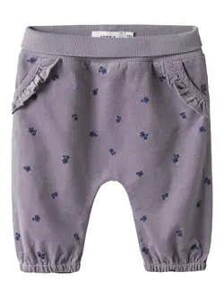 Tullia Cord Byxor - Lavender gray | Kläder - Underdelar - Byxor | BabyMode