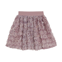 Nederdel Mesh Blommig - Woodrose