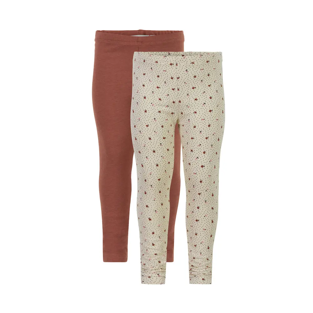 Leggings AOP 2-pack - Multi - 122 | Barnkläder - Underdelar - Leggings | BabyMode