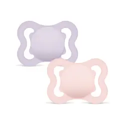 Air Silk Napp 0-6 mån 2-pack - Pink | Baby & Barn - Sköta - Nappar | BabyMode