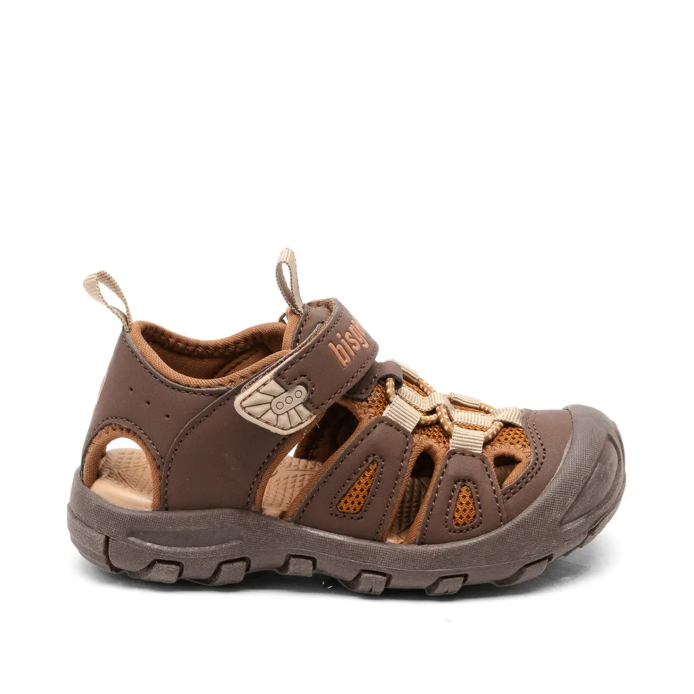 Parker Velcro Sandal - Cacao Beige - 23 | Barnskor - Sandaler | BabyMode