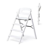 Klapp Matstol - Benvit