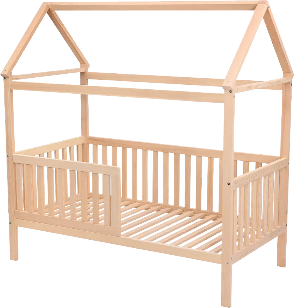 Hussäng 80x160 - Lackerad | Barnrum - Barnsängar & vaggor - Spjälsängar | BabyMode