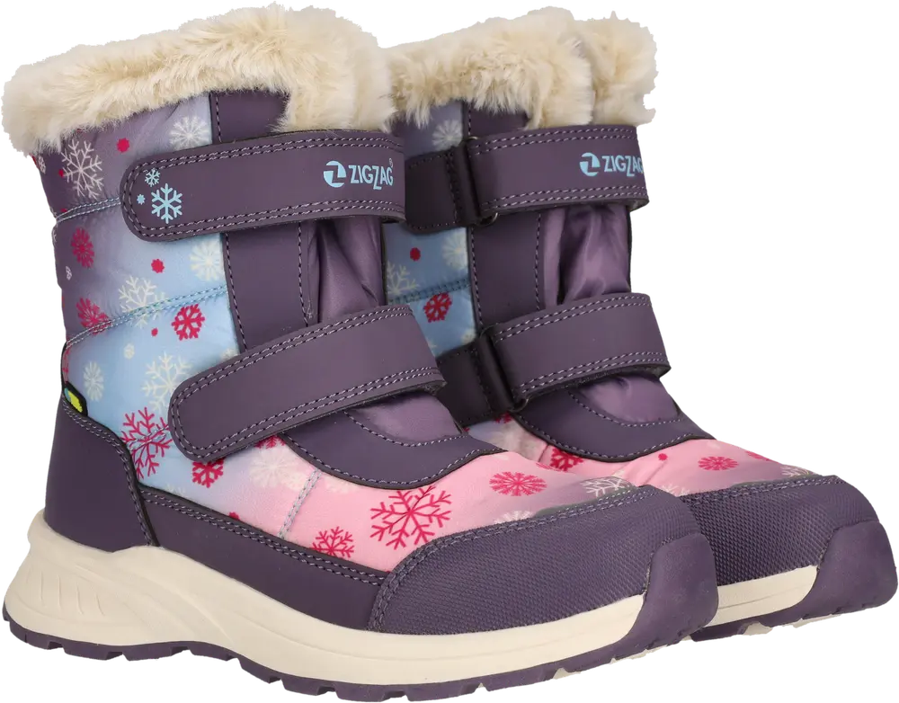 Zig Zag Aray Vinterstövlar - Grape Compote - 26