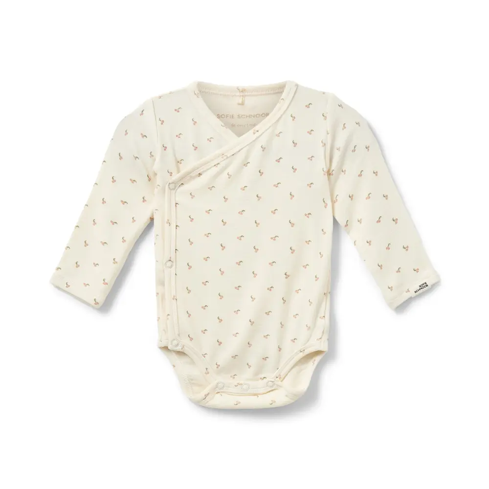 Kaya Långärmad Body - Antique White - 56 | Barnkläder - Bodys & overaller - Långärmad body | BabyMode
