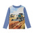 T-shirt langærmet - 7215