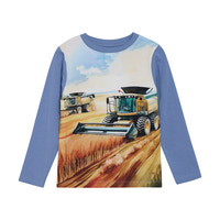 T-shirt langærmet - 7215