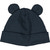 Beane med Öron Cozy Me Rib - Night Blue