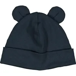 Beane med Öron Cozy Me Rib - Night Blue | Kläder - Mössor, vantar och tossor - Mössor & balaclavas | BabyMode