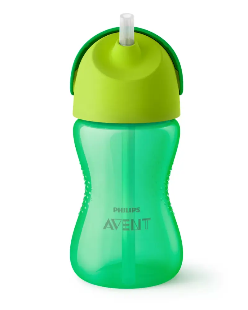 Sugrörsmugg 300 ml - Grön | Baby & Barn - Äta - Matlådor & vattenflaskor | BabyMode