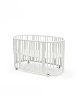 Sleepi V3 Spjälsäng - White | Barnrum - Barnsängar & vaggor - Spjälsängar | BabyMode