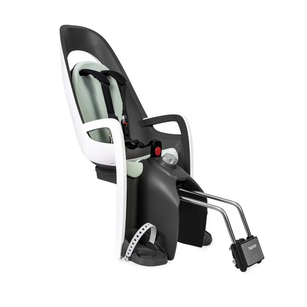 Hamax Caress Cykelsits - White/Mint Green | Baby & Barn - Barnsäkerhet - Cykelstolar & hjälmar | BabyMode