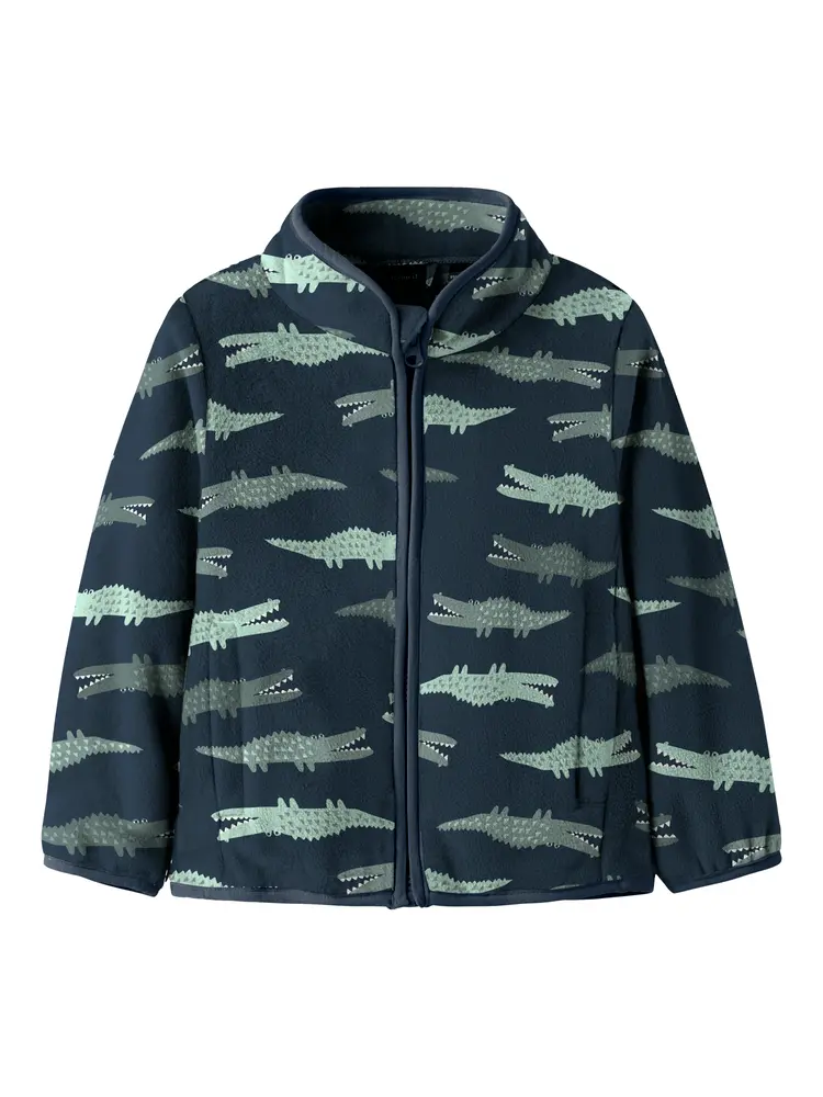 Meeko Fleece Jacka - Dark Sapphire - 110 | Barnkläder - Ytterplagg - Softshell & fleece - Fleece | BabyMode