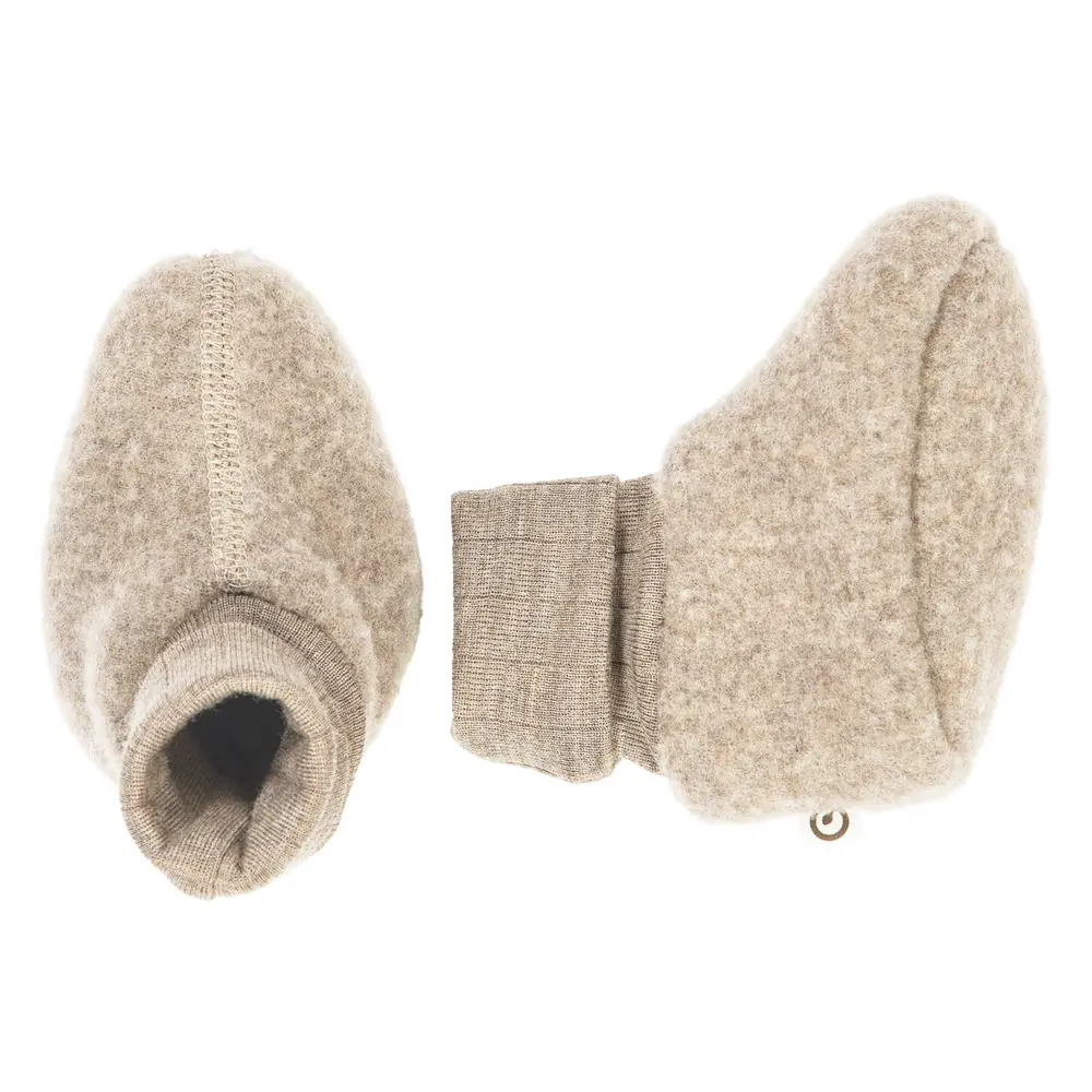 Tossor Woolly Merinoull - Balsam Melange - 56/68 | Barnskor - Inneskor & tofflor - Tossor | BabyMode