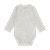 Fixoni Långärmad Rib Wrap Body - Flint Gray Melange
