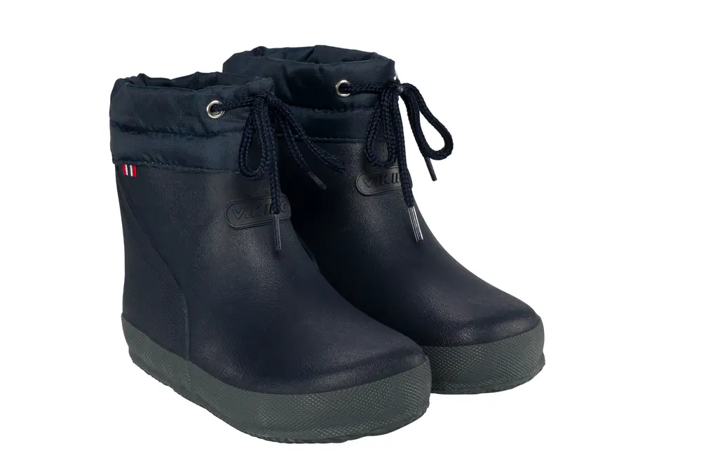 Viking Alv Barefoot Termo Gummistövlar - Navy - 25