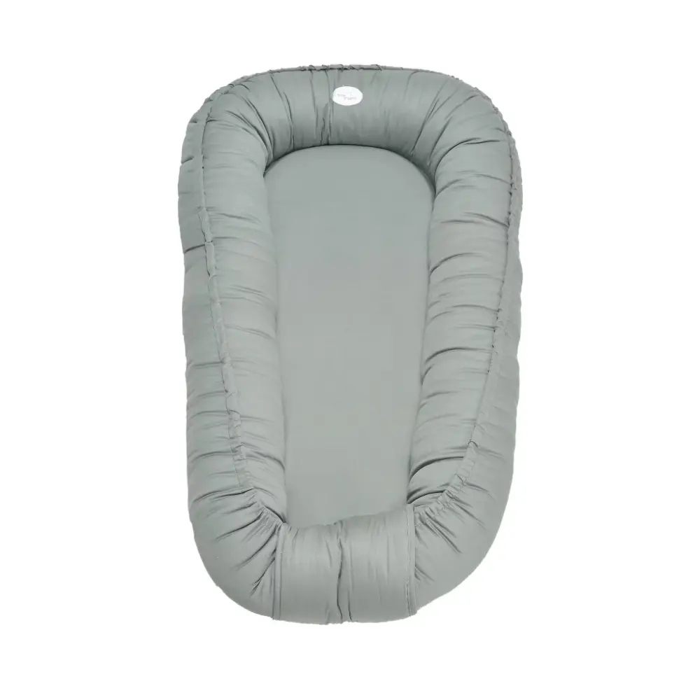 Mini Dreams Babynest Cozy - Grön | Baby & Barn - Babynest | BabyMode