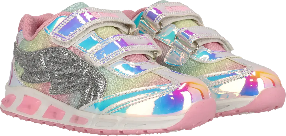 Roseau sneakers med ljus - Silver - 26 | Barnskor - Sneakers - Sneakers med lampor | BabyMode