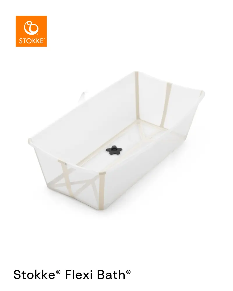 Stokke® Flexi Bath XL Badbalja - Sandy Beige | Baby & Barn - Sköta - Badkar & badtillbehör | BabyMode