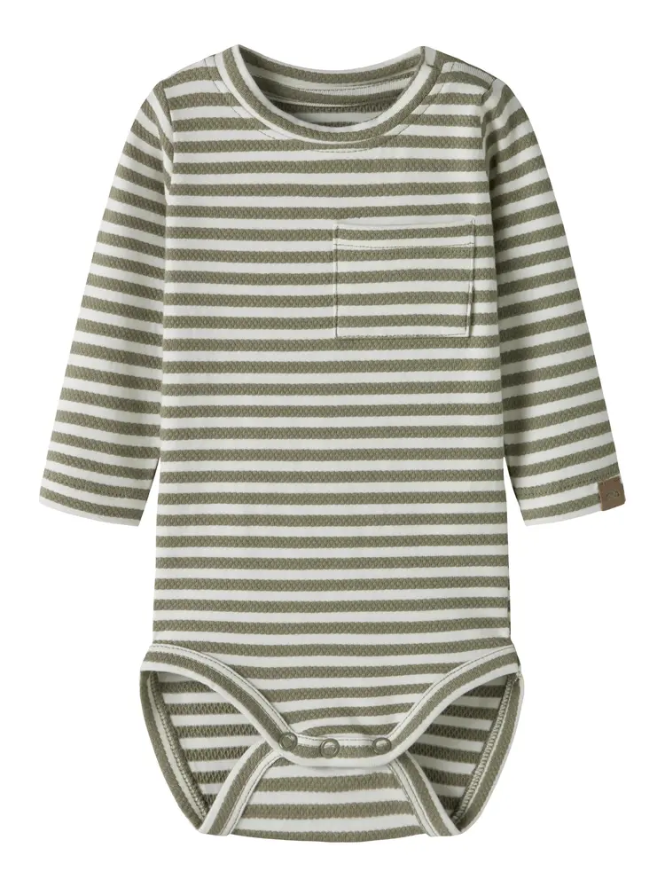 Name It Olai Långärmad Body - Mermaid - 80