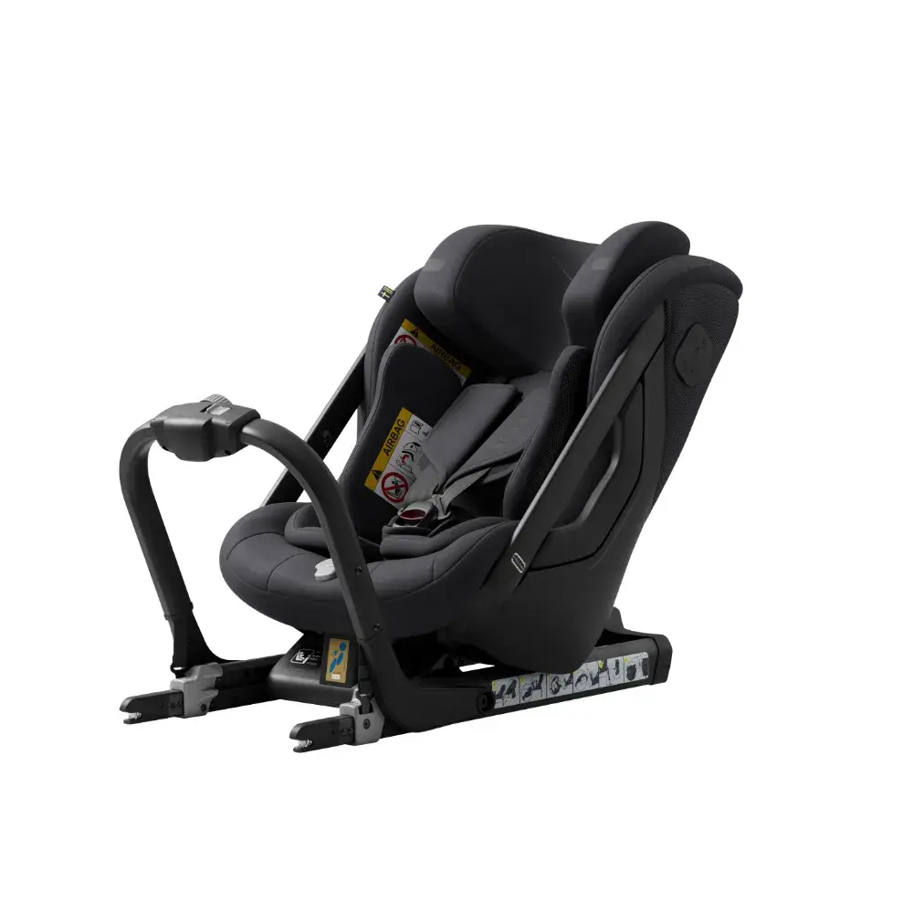 Axkid One 3 Bilbarnstol - Coastal Storm Black | Bilbarnstolar - Bakåtvända bilbarnstolar 9-36 Kg - Bakåtvända bilbarnstolar upp till 23 kg | BabyMode