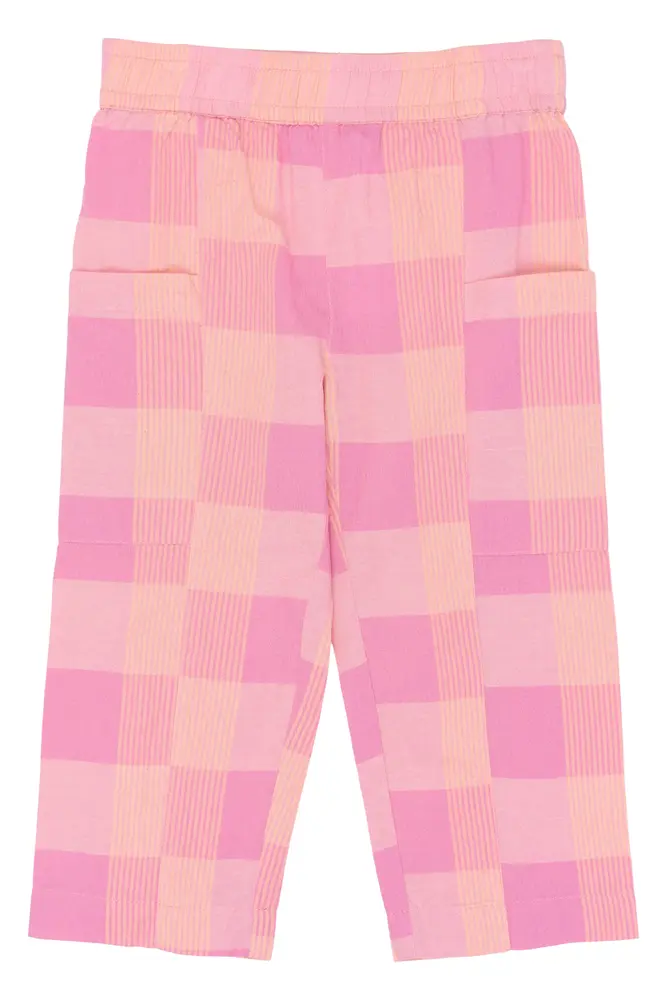 Tassie Byxor - Cashmere Rose Checked - 86 | Barnkläder - Underdelar - Byxor | BabyMode