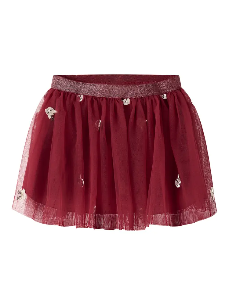 Name It Veross Tyllkjol - Red Dahlia - 98
