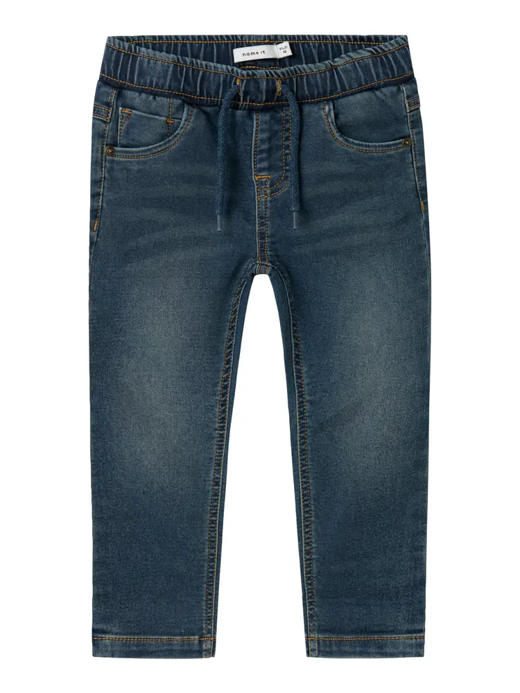 Name It Ryan slim swe jeans 2472-th - Vintage Dark Blue Denim - 110