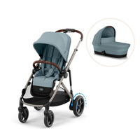 E-Gazelle S inkl. liggdel – Stormy blue