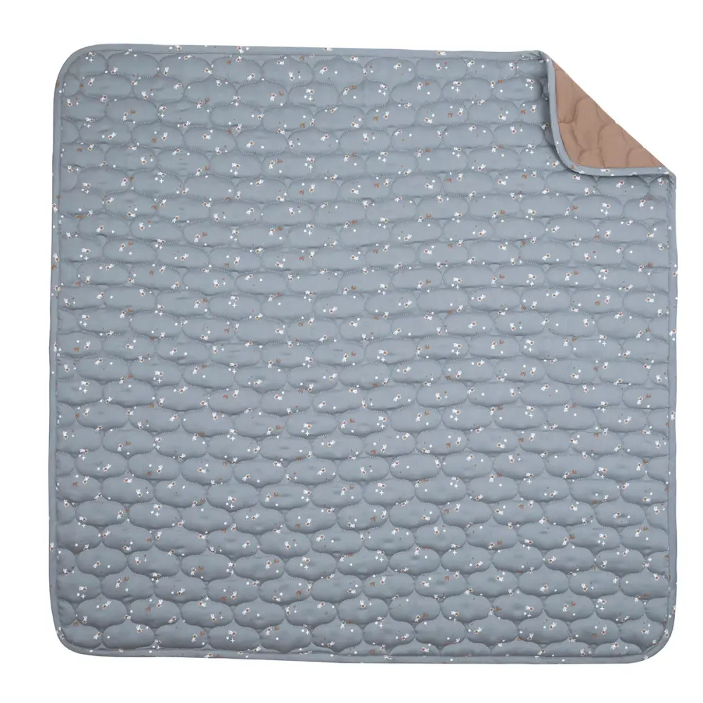 Quiltad filt, 90x90 cm - Stars | Barnrum - Textilier - Filtar & swaddlers | BabyMode