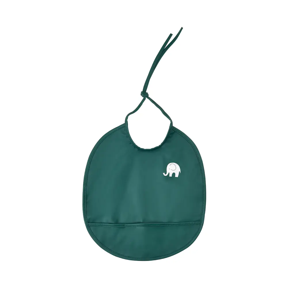 Rund Haklapp - Grön - ONE SIZE | Baby & Barn - Äta - Haklappar | BabyMode