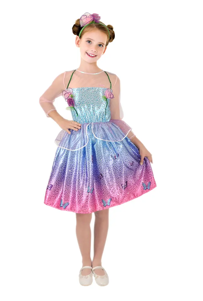 Barbie Vårprinsessa Kostym - Multi - 3-4 ÅR | Leksaker - Köksleksaker & hemmalek - Maskeradkläder - Utklädningskläder | BabyMode