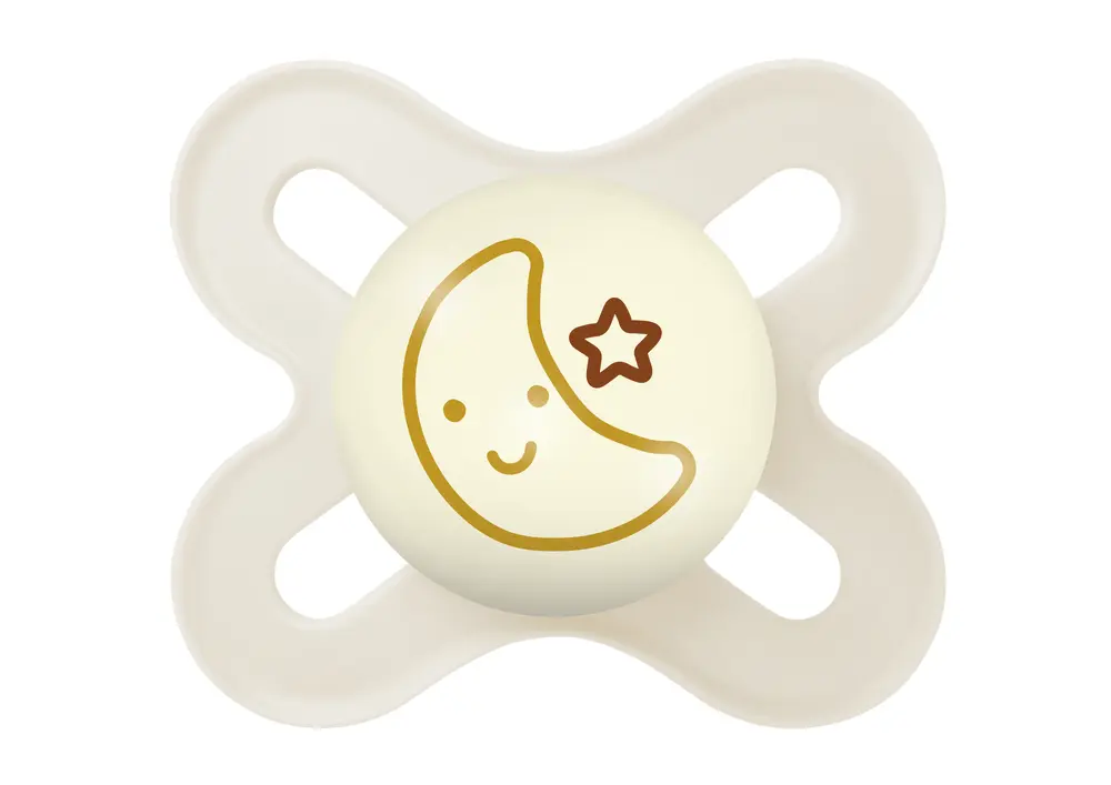 Original Start Night Silikon 0-2m - Neutral | Baby & Barn - Sköta - Nappar | BabyMode