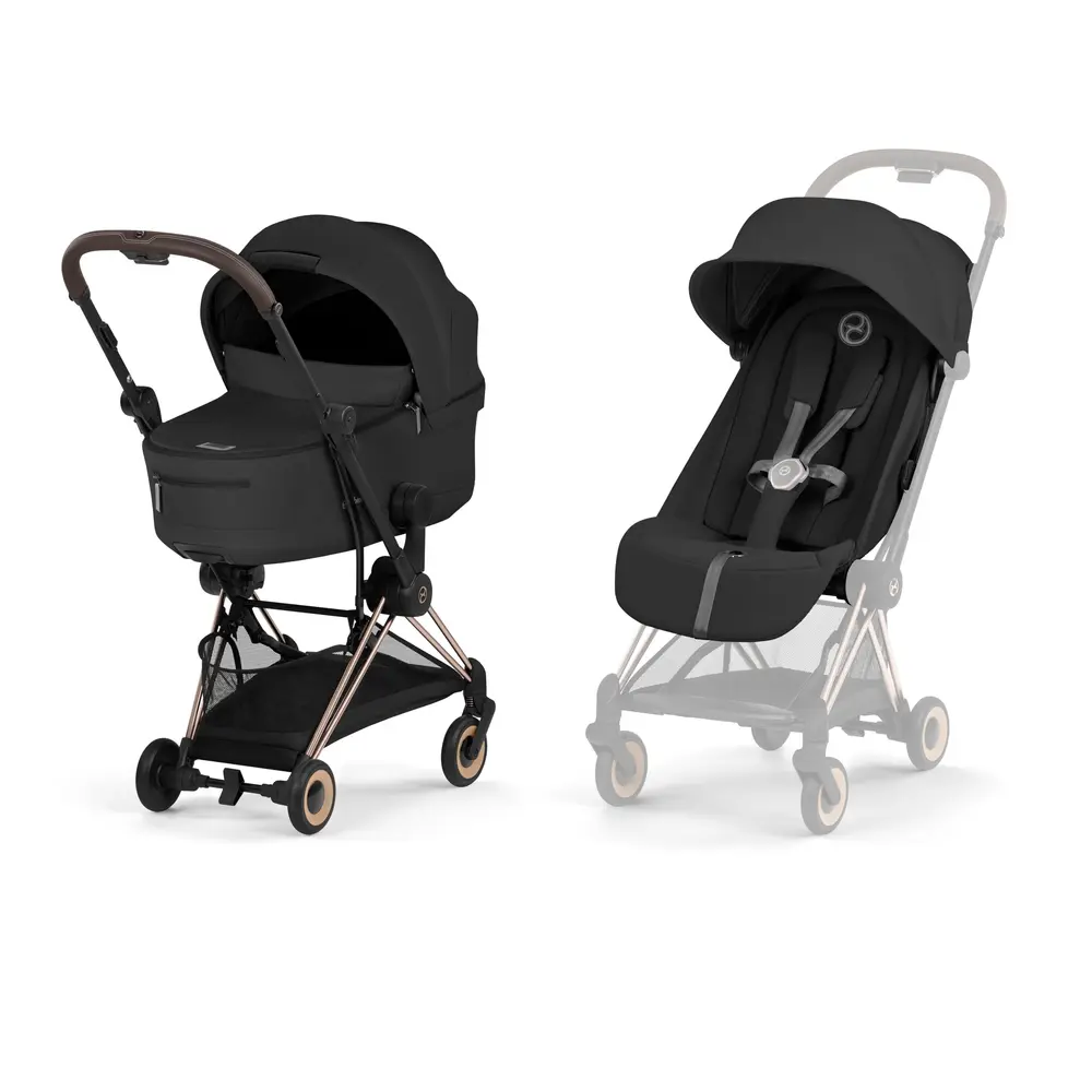 Cybex Coya 2026 Duovagn Rosegold/Sepia Black