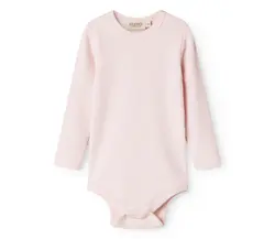 Långärmad Body - Rosa | Kläder - Bodys & overaller - Långärmad body | BabyMode