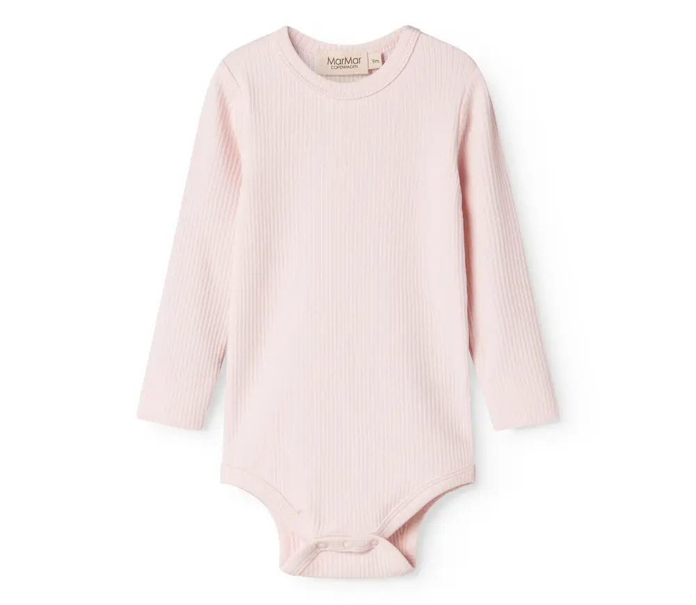 Långärmad Body - Rosa - 68 | Barnkläder - Bodys & overaller - Långärmad body | BabyMode