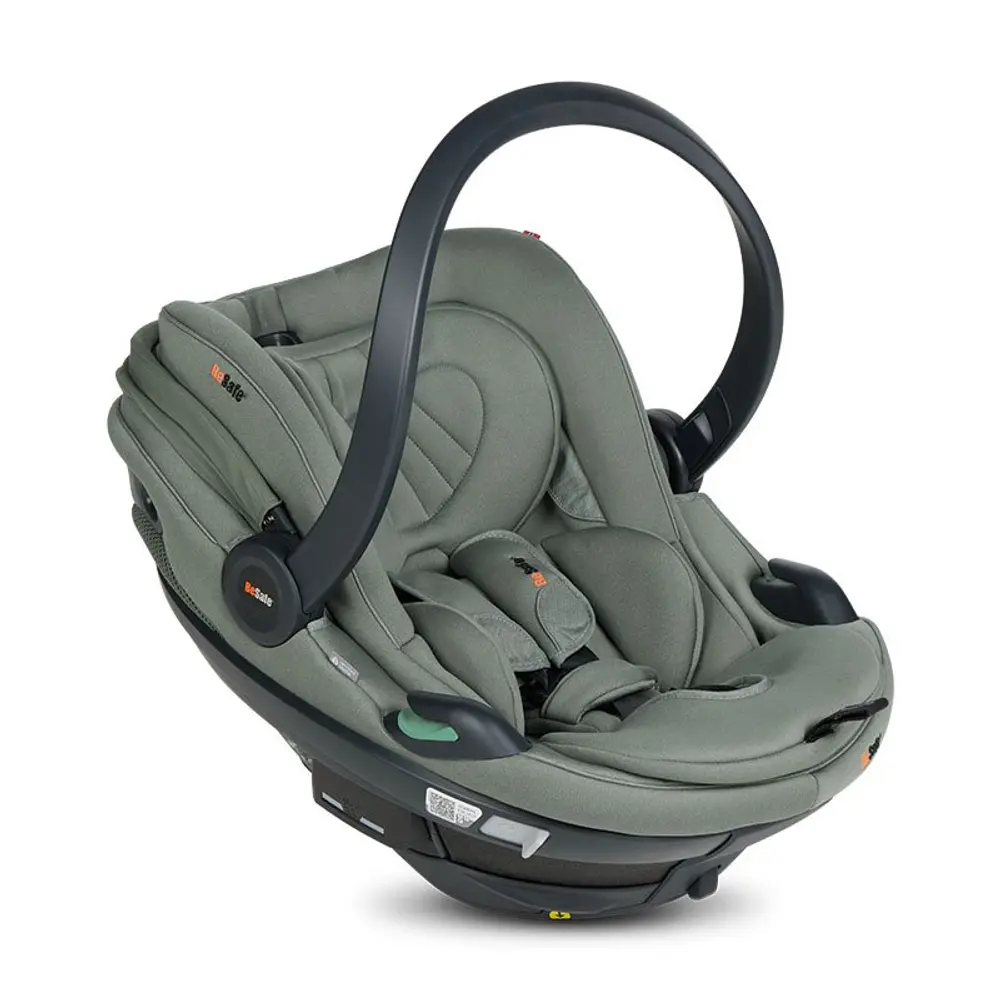 BeSafe Go Beyond² Babyskydd - Meadow Green SoftBreeze | Bilbarnstolar - Babyskydd 0-13 Kg | BabyMode