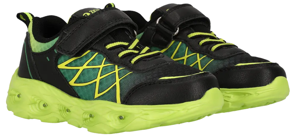 Kalmi sneakers med ljus - Lime Punch - 32 | Barnskor - Sneakers - Sneakers med lampor | BabyMode