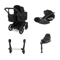 Bugaboo Donkey 6 - Black/Heritage Black inkl Cloud T-paket