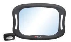 Baksätesspegel med LED-ljus | Bilbarnstolar - Bilbarnstolstillbehör - Bilspeglar | BabyMode