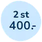 2 st 400 kr 