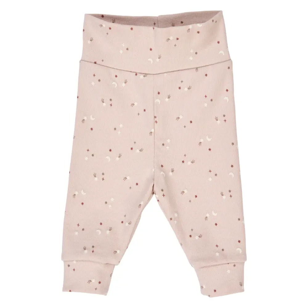 Byxor Stars Rib - Nightingale/ Walnut/ Daydream - 50 | Barnkläder - Underdelar - Byxor | BabyMode