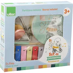 Musikset med 4 Instrument | Leksaker - Kreativ lek - Musikaliska leksaker | BabyMode