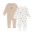 BeKids Pyjamas 2-Pack - Silver Mink