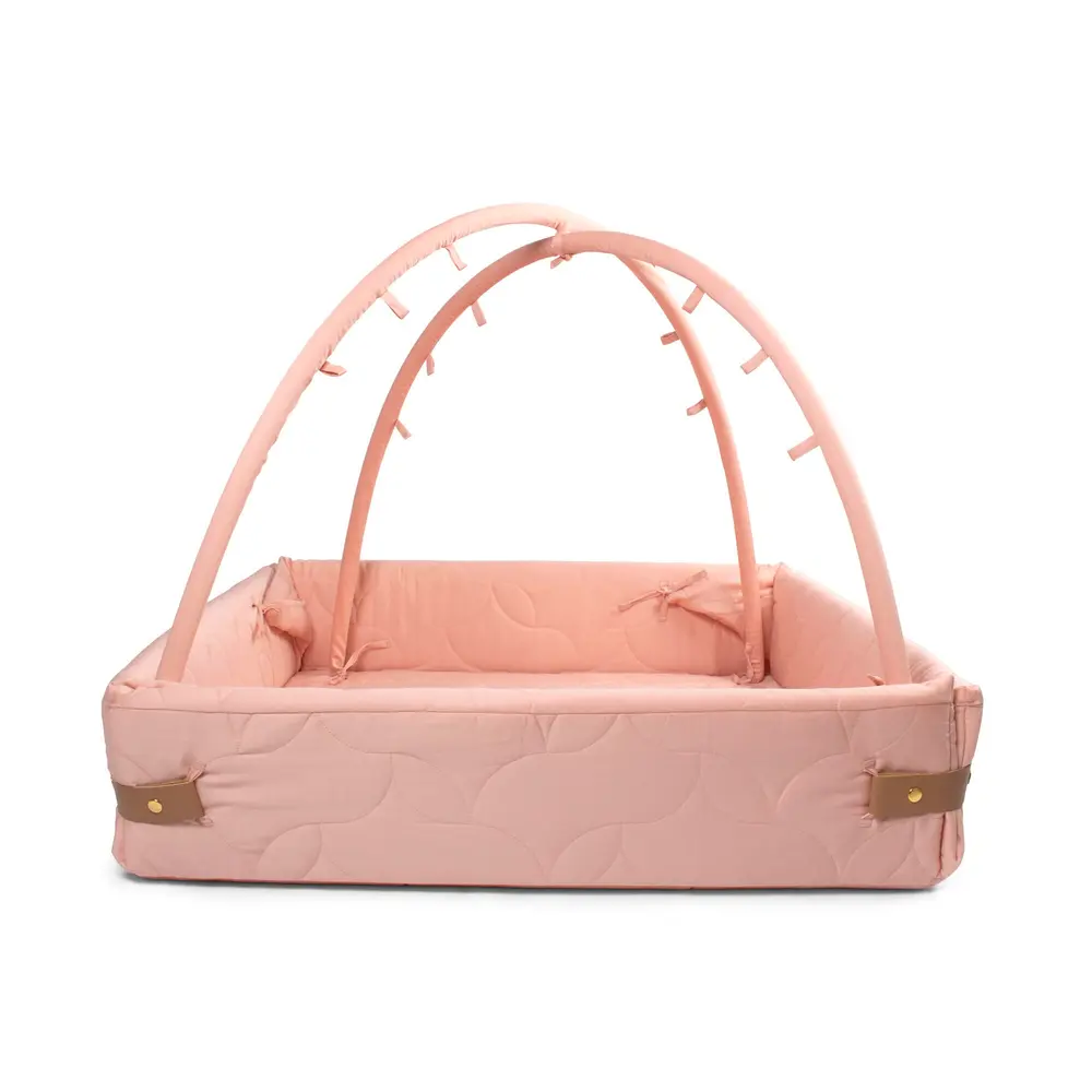 Aktivitetsnäste - Mjuk quilt - Misty Rose | Leksaker - Babyleksaker - Babygym | BabyMode
