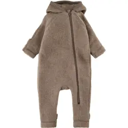 Ulloverall med Öron - Melange Denver | Kläder - Ull - Ulloveraller | BabyMode