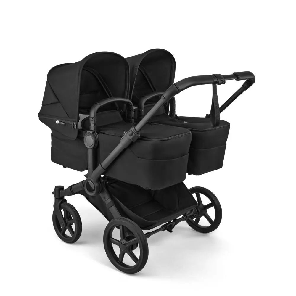 Bugaboo Donkey 6 Tvillingvagn - Heritage Black | Barnvagnar - Syskon- & tvillingvagnar - Syskon/tvillingvagnar | BabyMode